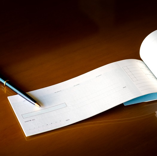 Cheque book