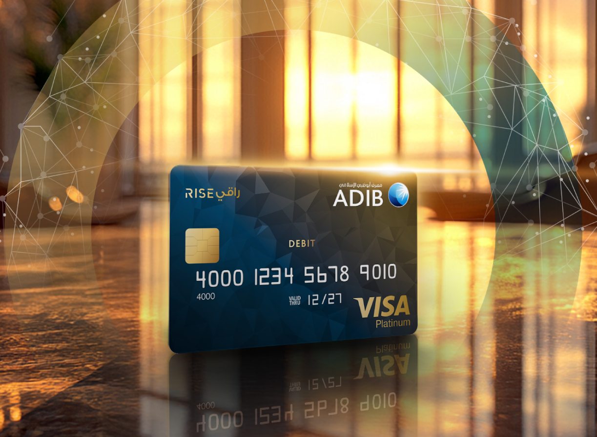 ADIB Rise Visa Platinum Debit Card